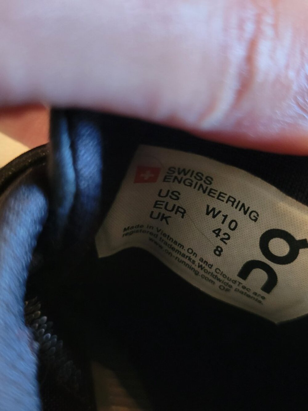 On Running Cloud X Black Running Training Shoes Women's 10 EU 42 - Picture 4 of 7